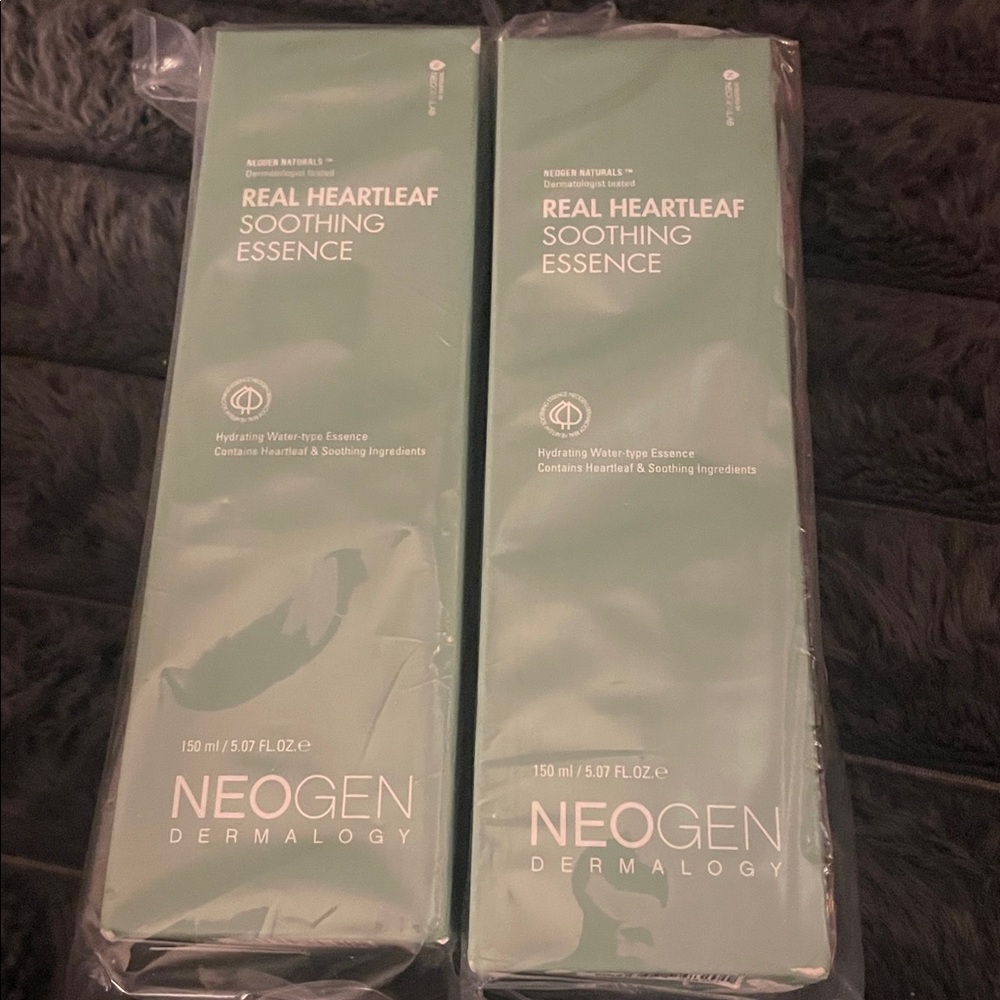 Neogen Real Heartleaf Soothing Essence 150ml Calming Moisturizing K-Beauty x2